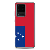 Coque téléphone drapeau des samoa - pixelforma