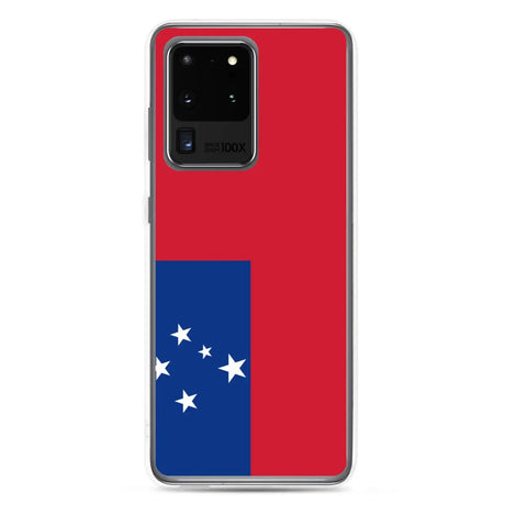 Coque téléphone drapeau des samoa - pixelforma