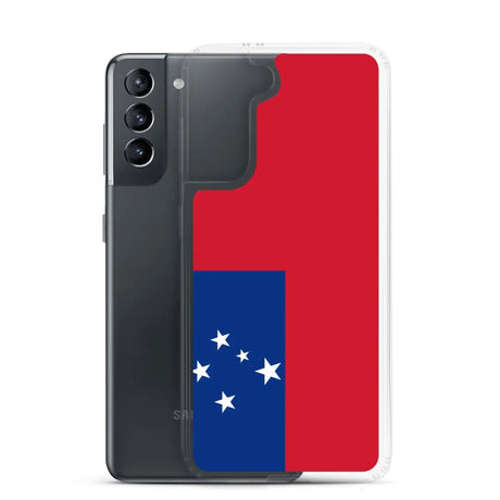 Coque téléphone drapeau des samoa - pixelforma