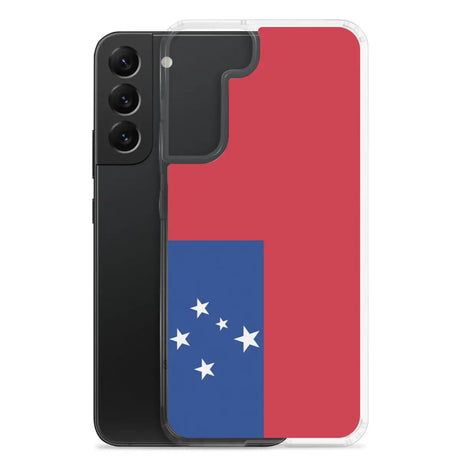 Coque téléphone drapeau des samoa - pixelforma
