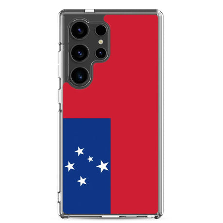 Coque téléphone drapeau des samoa - pixelforma