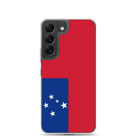 Coque téléphone drapeau des samoa - pixelforma