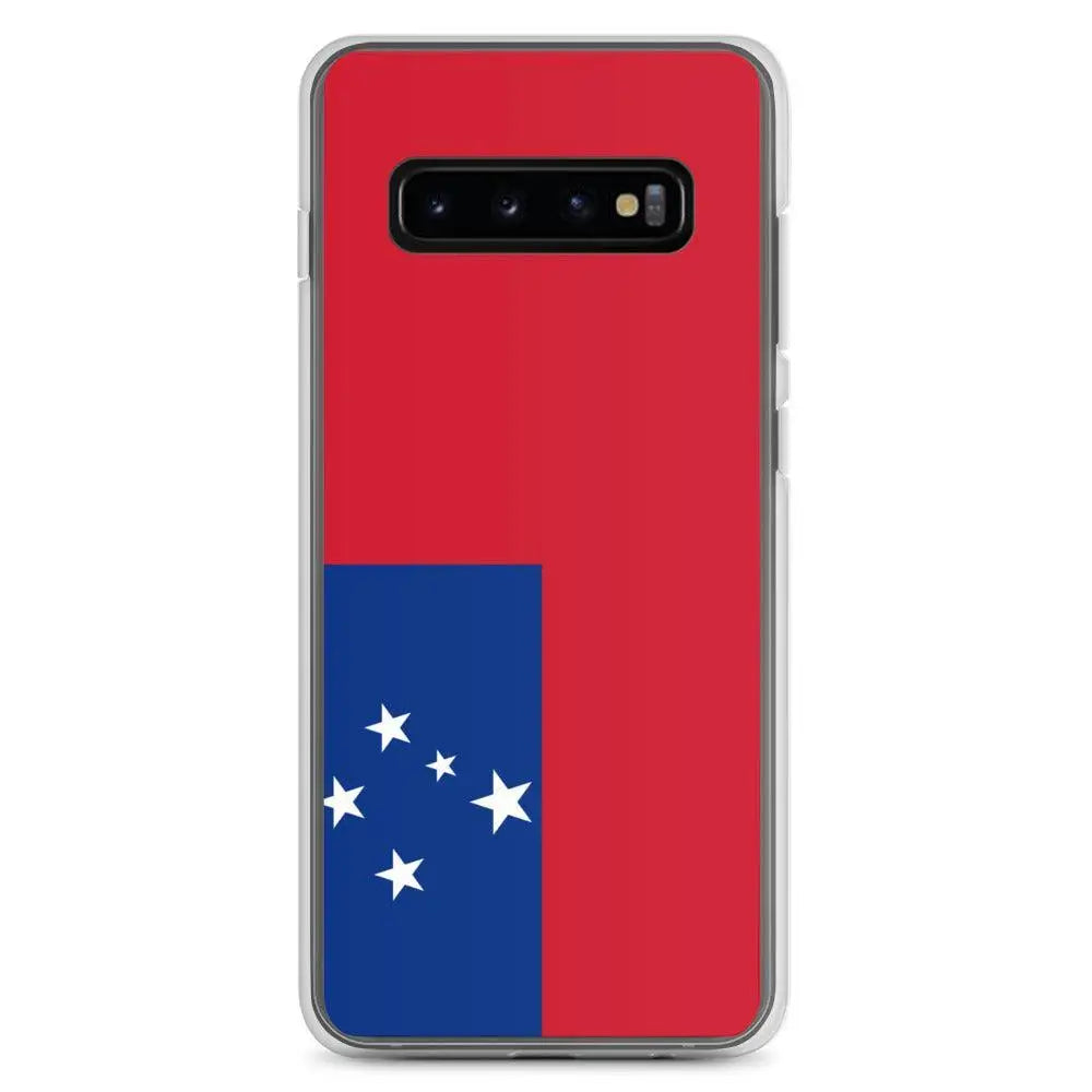 Coque téléphone drapeau des samoa - pixelforma