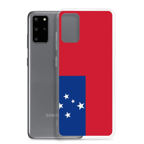 Coque téléphone drapeau des samoa - pixelforma