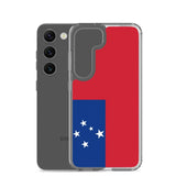 Coque téléphone drapeau des samoa - pixelforma