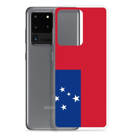 Coque téléphone drapeau des samoa - pixelforma