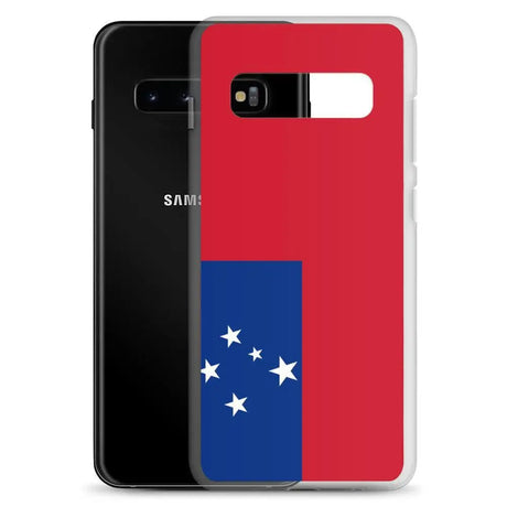 Coque téléphone drapeau des samoa - pixelforma