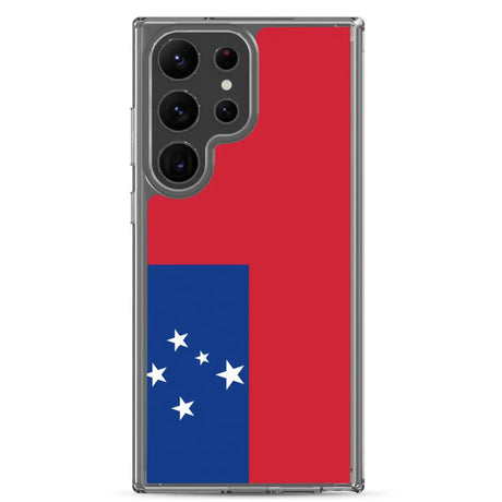 Coque téléphone drapeau des samoa - pixelforma