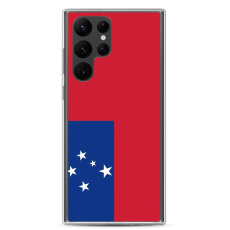Coque téléphone drapeau des samoa - pixelforma