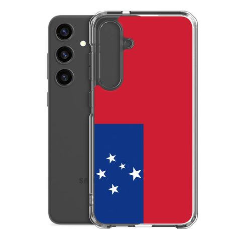 Coque téléphone drapeau des samoa - pixelforma