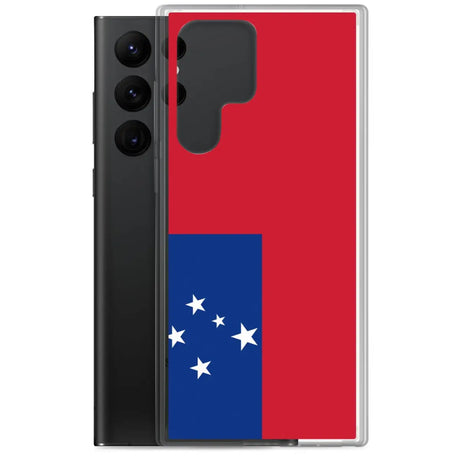 Coque téléphone drapeau des samoa - pixelforma