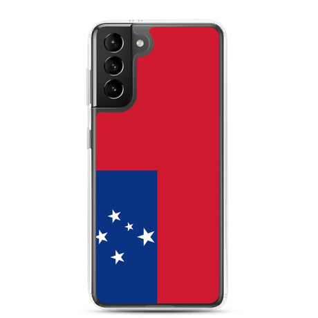 Coque téléphone drapeau des samoa - pixelforma
