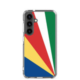 Coque téléphone drapeau des seychelles - pixelforma