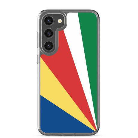 Coque téléphone drapeau des seychelles - pixelforma