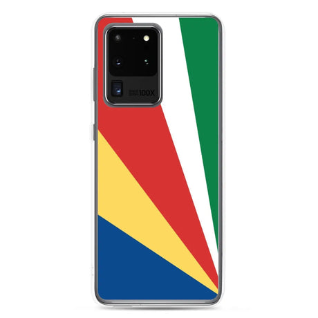 Coque téléphone drapeau des seychelles - pixelforma