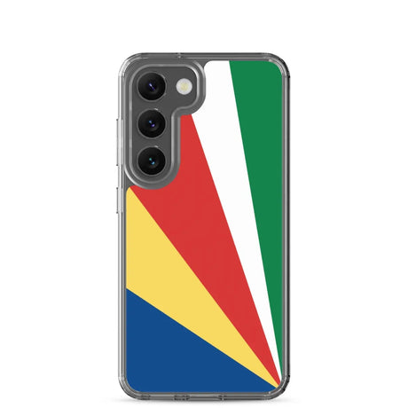 Coque téléphone drapeau des seychelles - pixelforma