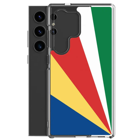 Coque téléphone drapeau des seychelles - pixelforma