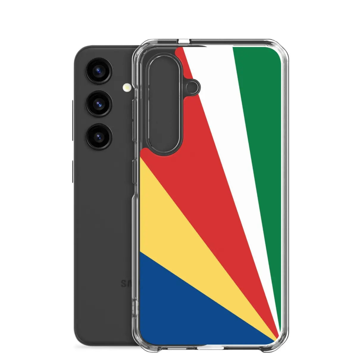 Coque téléphone drapeau des seychelles - pixelforma