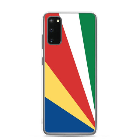 Coque téléphone drapeau des seychelles - pixelforma