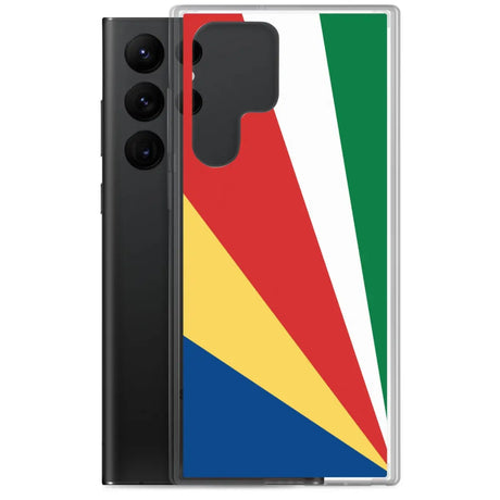 Coque téléphone drapeau des seychelles - pixelforma