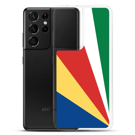 Coque téléphone drapeau des seychelles - pixelforma