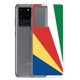 Coque téléphone drapeau des seychelles - pixelforma