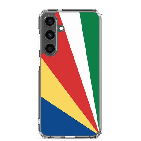 Coque téléphone drapeau des seychelles - pixelforma