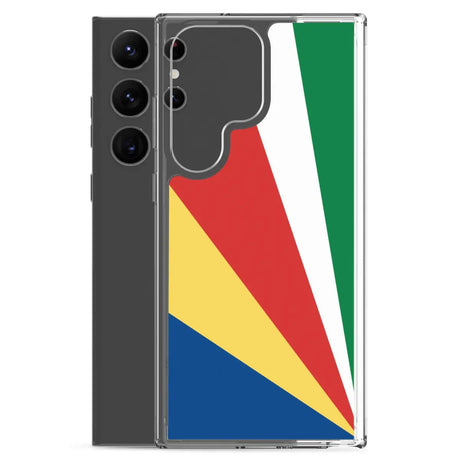 Coque téléphone drapeau des seychelles - pixelforma