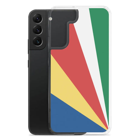 Coque téléphone drapeau des seychelles - pixelforma