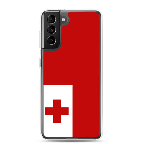 Coque Téléphone Drapeau des Tonga - Pixelforma