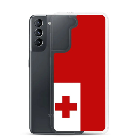 Coque téléphone drapeau des tonga - pixelforma