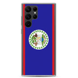 Coque téléphone drapeau du belize - pixelforma