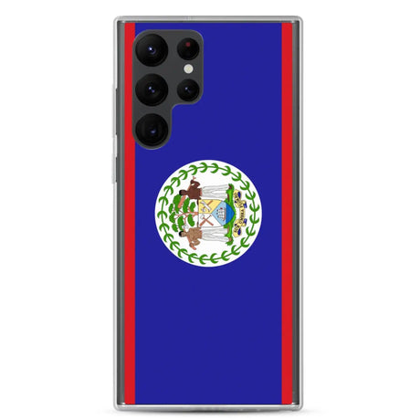 Coque téléphone drapeau du belize - pixelforma