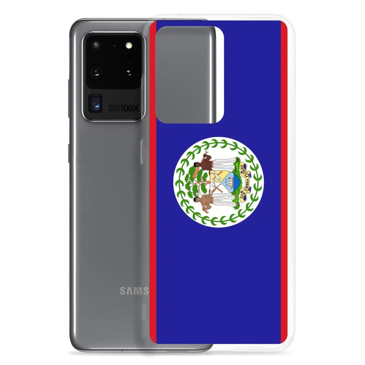 Coque téléphone drapeau du belize - pixelforma