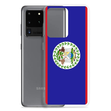 Coque téléphone drapeau du belize - pixelforma