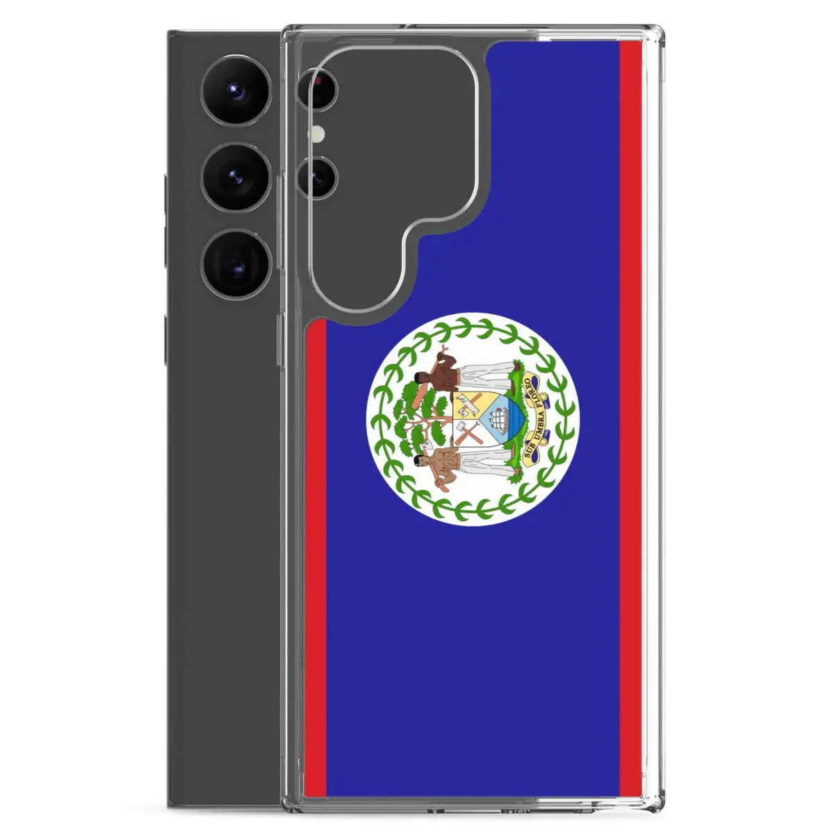 Coque téléphone drapeau du belize - pixelforma