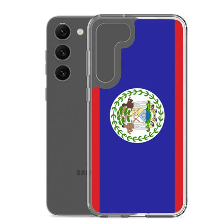 Coque téléphone drapeau du belize - pixelforma