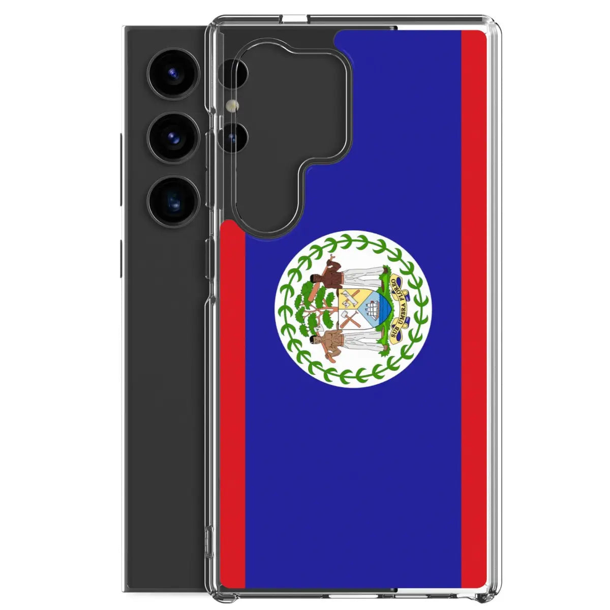 Coque téléphone drapeau du belize - pixelforma