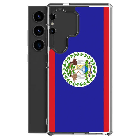 Coque téléphone drapeau du belize - pixelforma