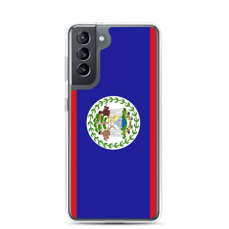 Coque téléphone drapeau du belize - pixelforma
