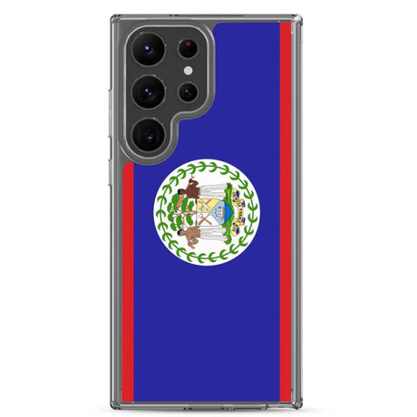 Coque téléphone drapeau du belize - pixelforma