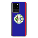 Coque téléphone drapeau du belize - pixelforma
