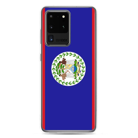 Coque téléphone drapeau du belize - pixelforma