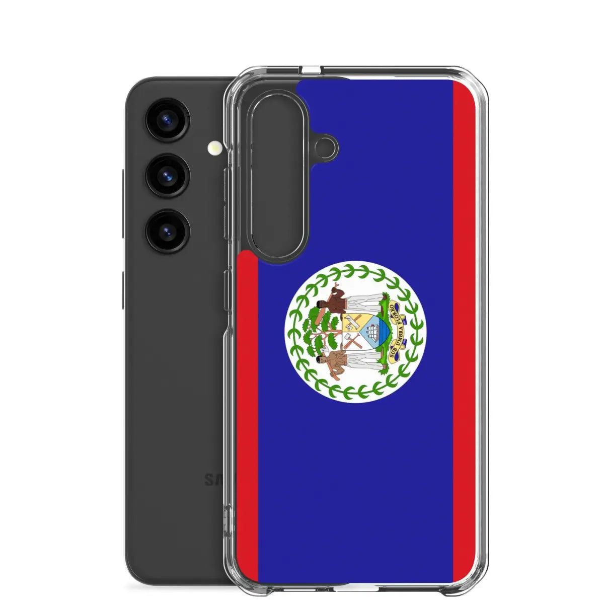 Coque téléphone drapeau du belize - pixelforma