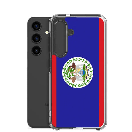 Coque téléphone drapeau du belize - pixelforma