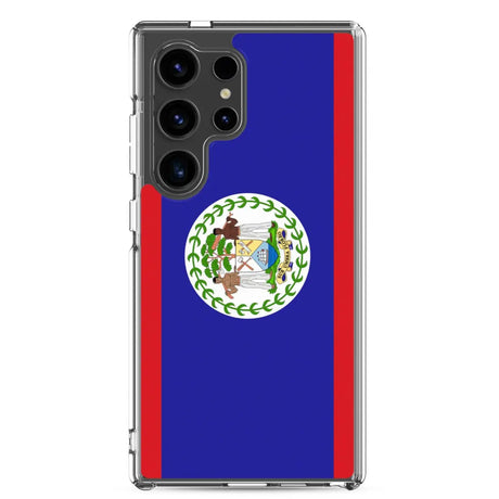 Coque téléphone drapeau du belize - pixelforma