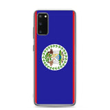 Coque téléphone drapeau du belize - pixelforma