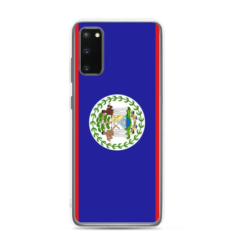 Coque téléphone drapeau du belize - pixelforma