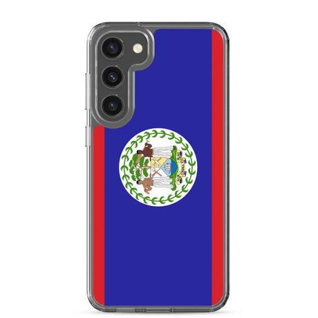 Coque téléphone drapeau du belize - pixelforma