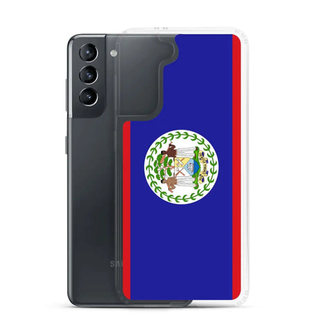 Coque téléphone drapeau du belize - pixelforma